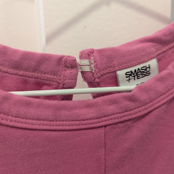 Smash & Tess Cute Pink Romper - New with Tags - Picture 2 of 3